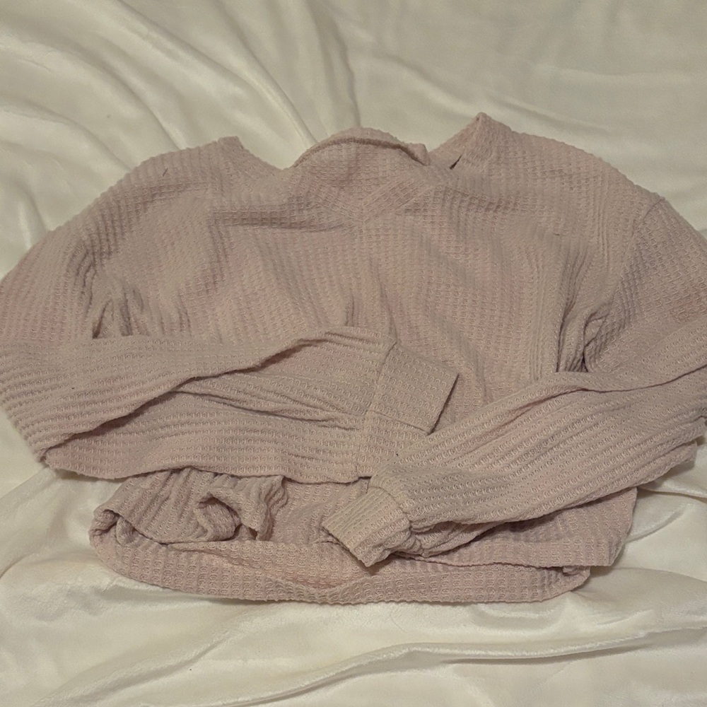 SHEIN Blush Knit Top